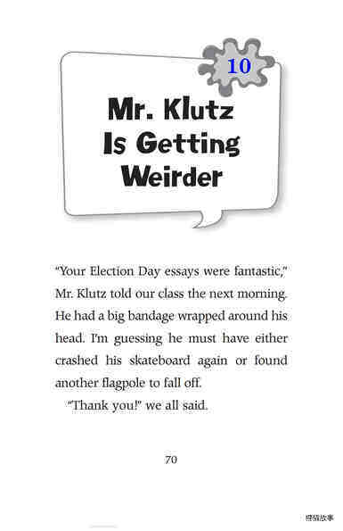 Chapter10 Mr. Klutz Is Getting Weirder绘本故事第2页