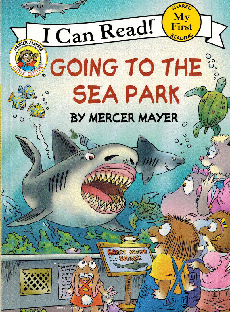 Going to the sea park绘本故事第2页