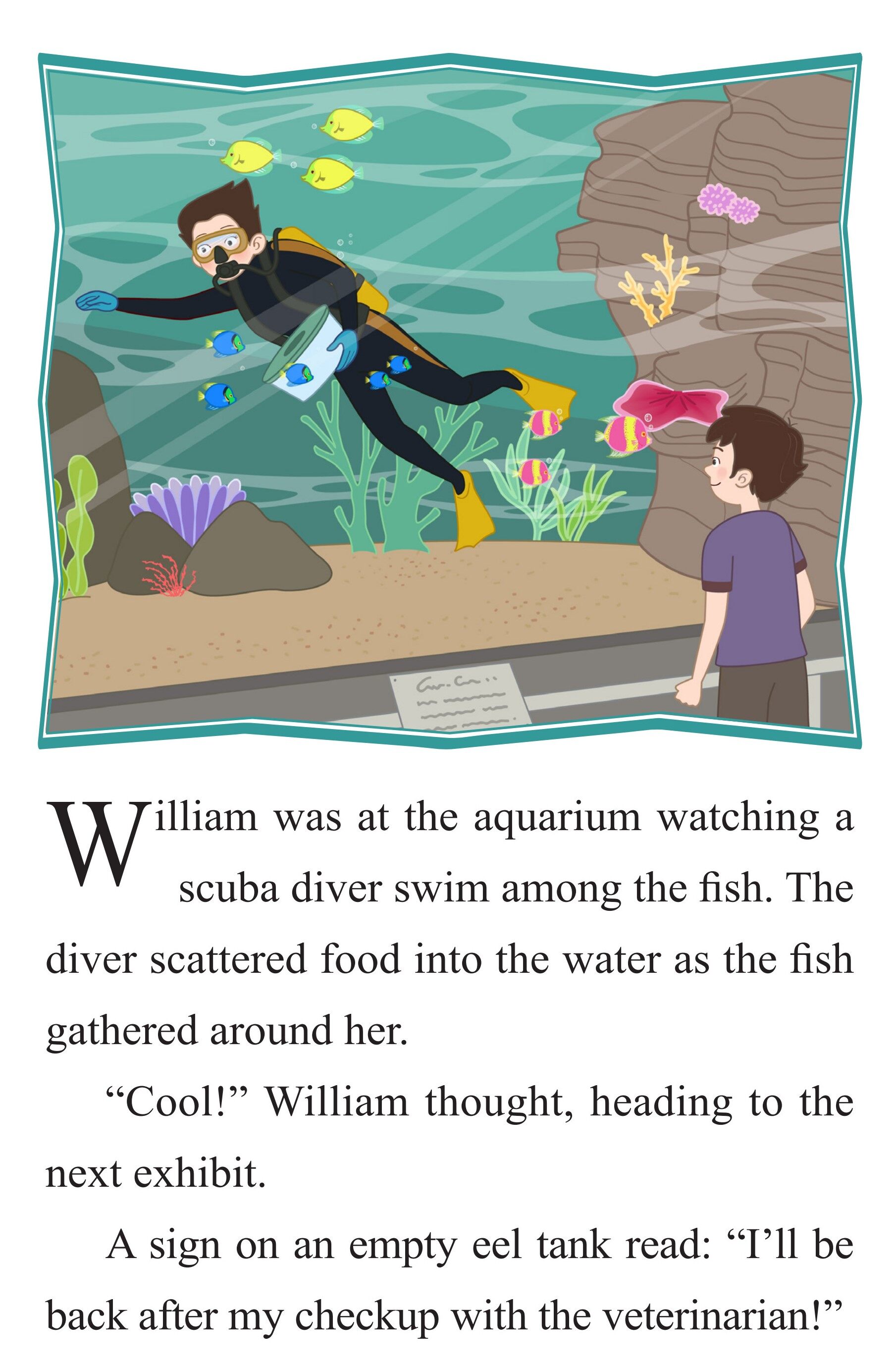 William and the Octopus绘本故事第3页