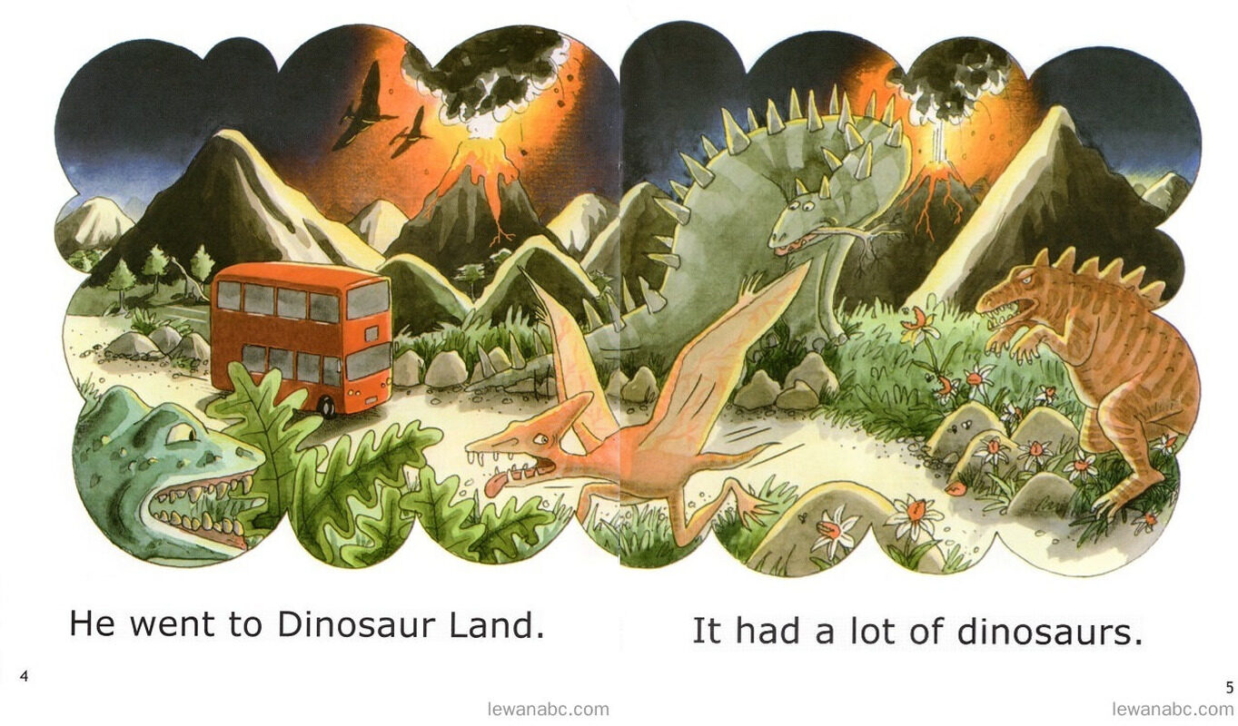 The Big Red Bus绘本故事第5页