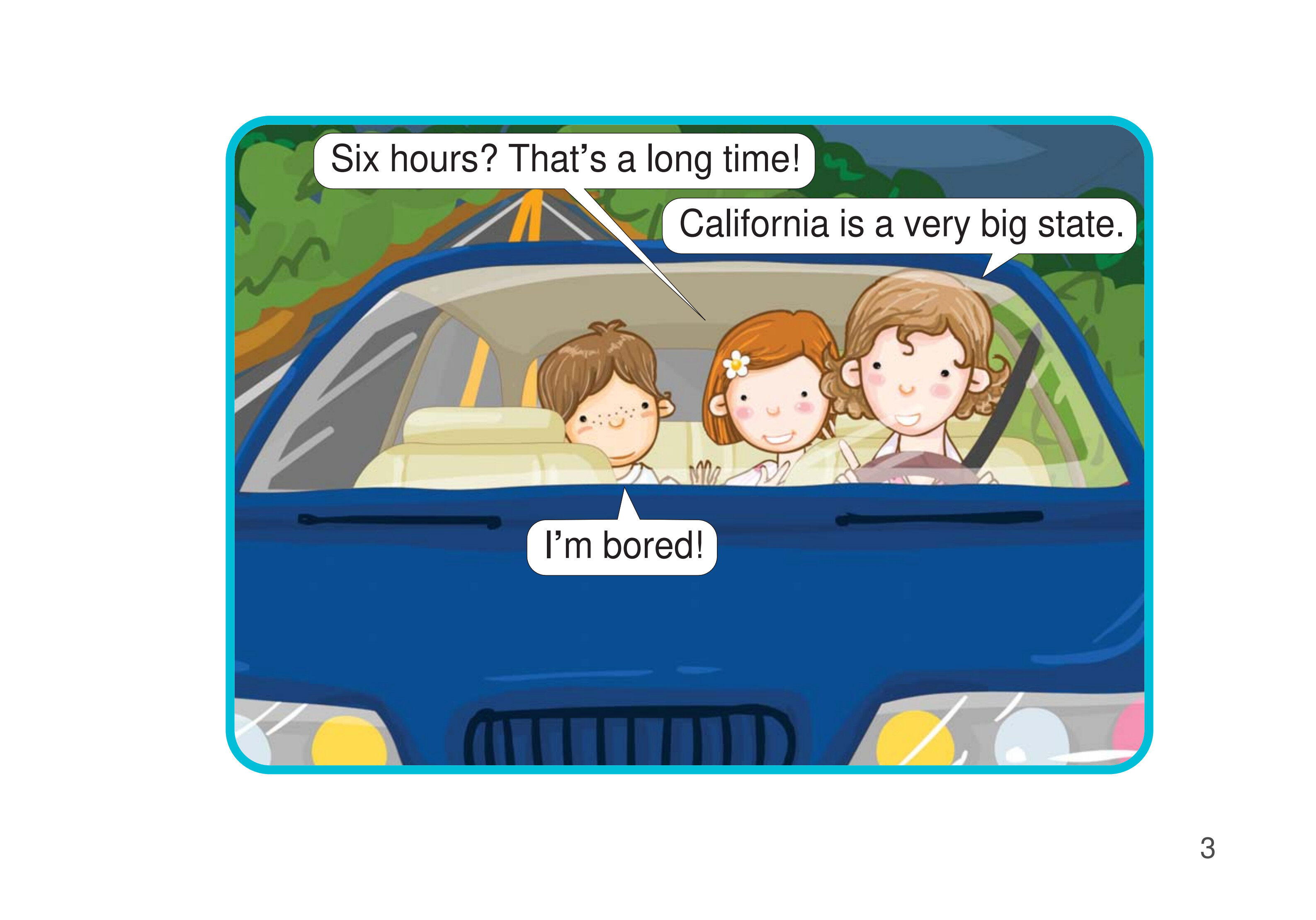 Driving to Disneyland绘本故事第4页