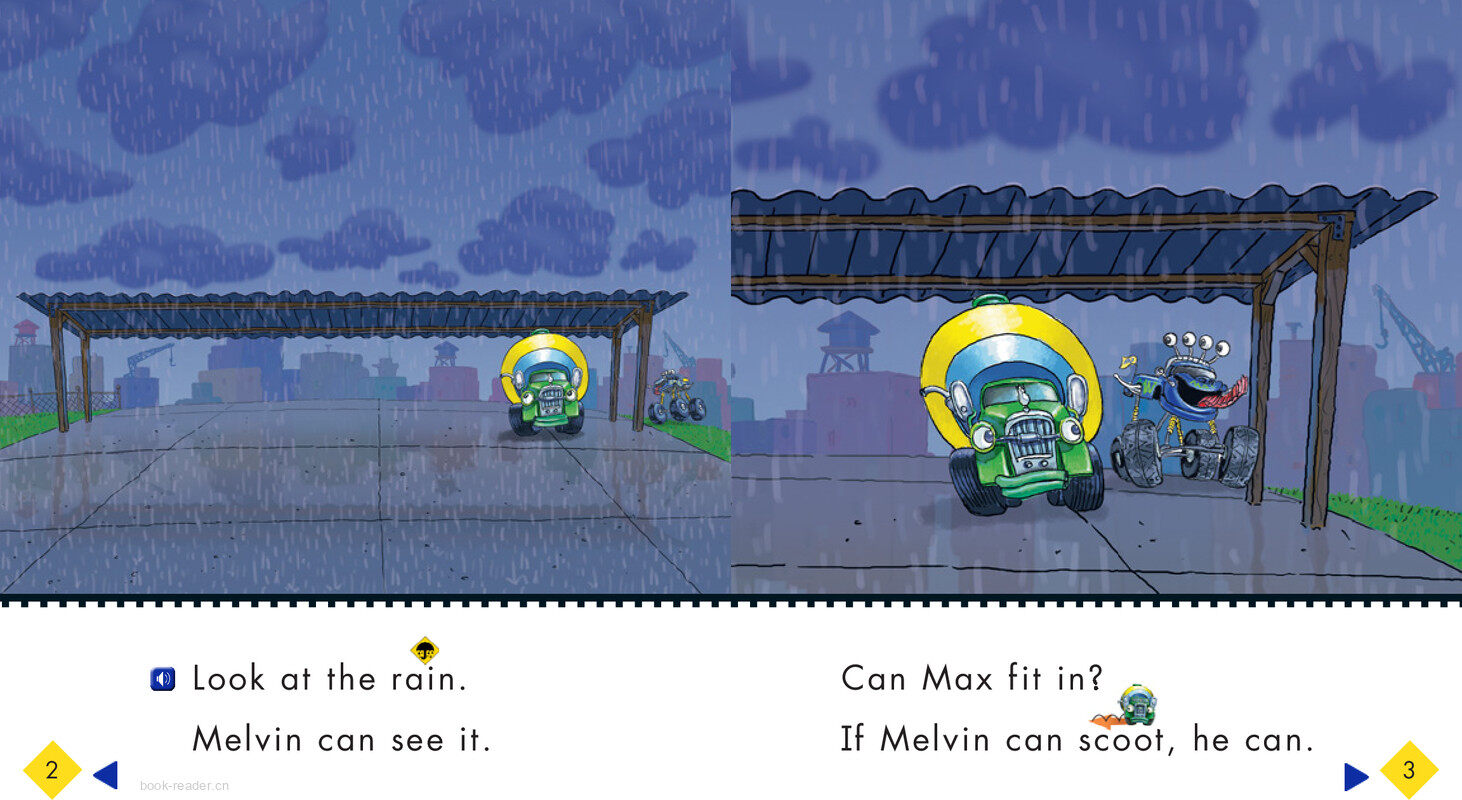 Can Melvin Scoot绘本故事第4页