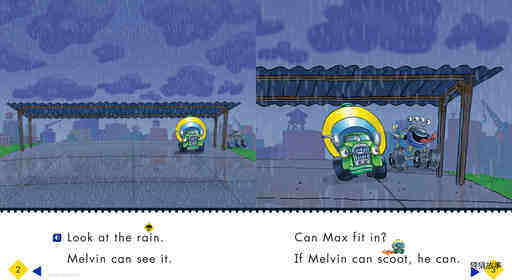 Can Melvin Scoot绘本故事第4页