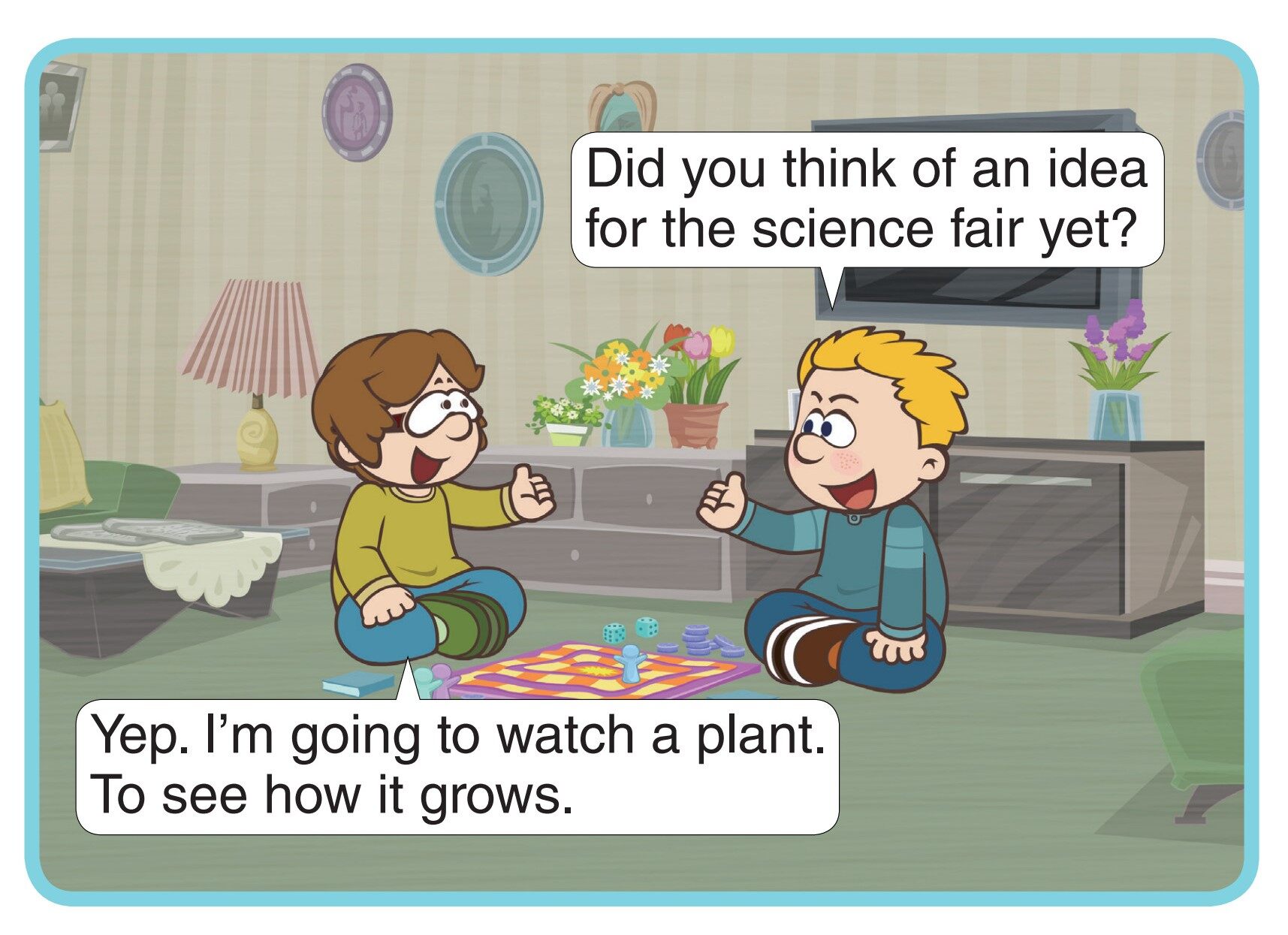 A Science Fair Problem绘本故事第2页