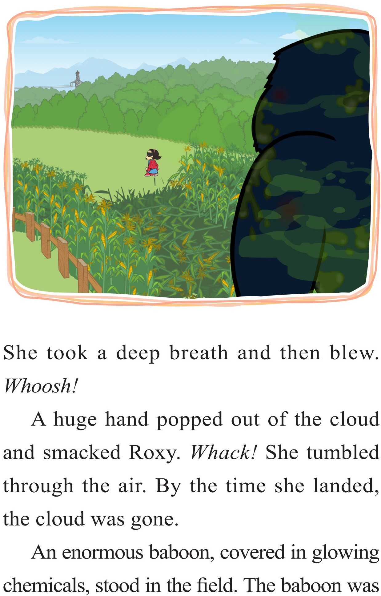 Monster Meets Rocket Girl绘本故事第4页