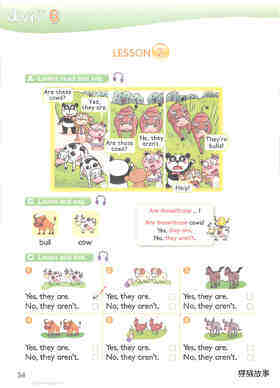 6 This is my uncle's farm绘本故事第4页