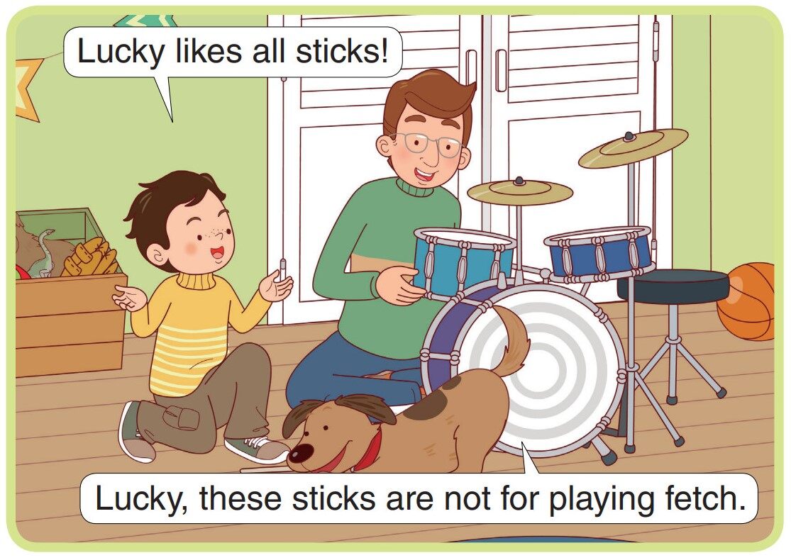 Sam's New Drums绘本故事第5页