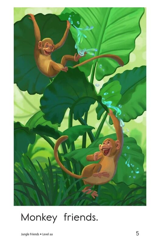 Jungle Friends绘本故事第5页