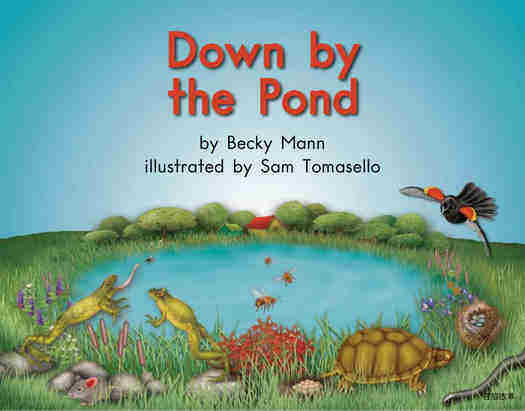 Down by the Pond绘本故事第2页