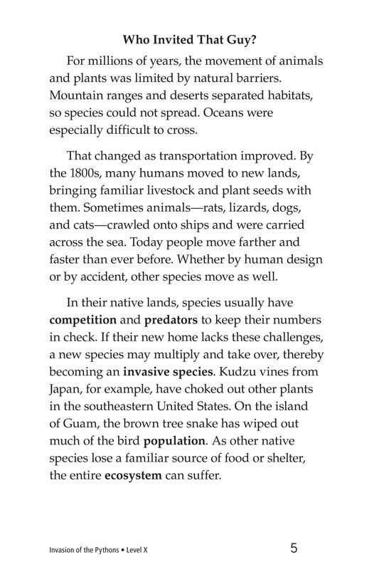 Invasion of the Pythons绘本故事第4页