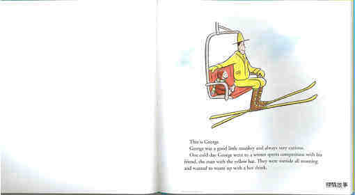 Curious George in the Snow绘本故事第3页