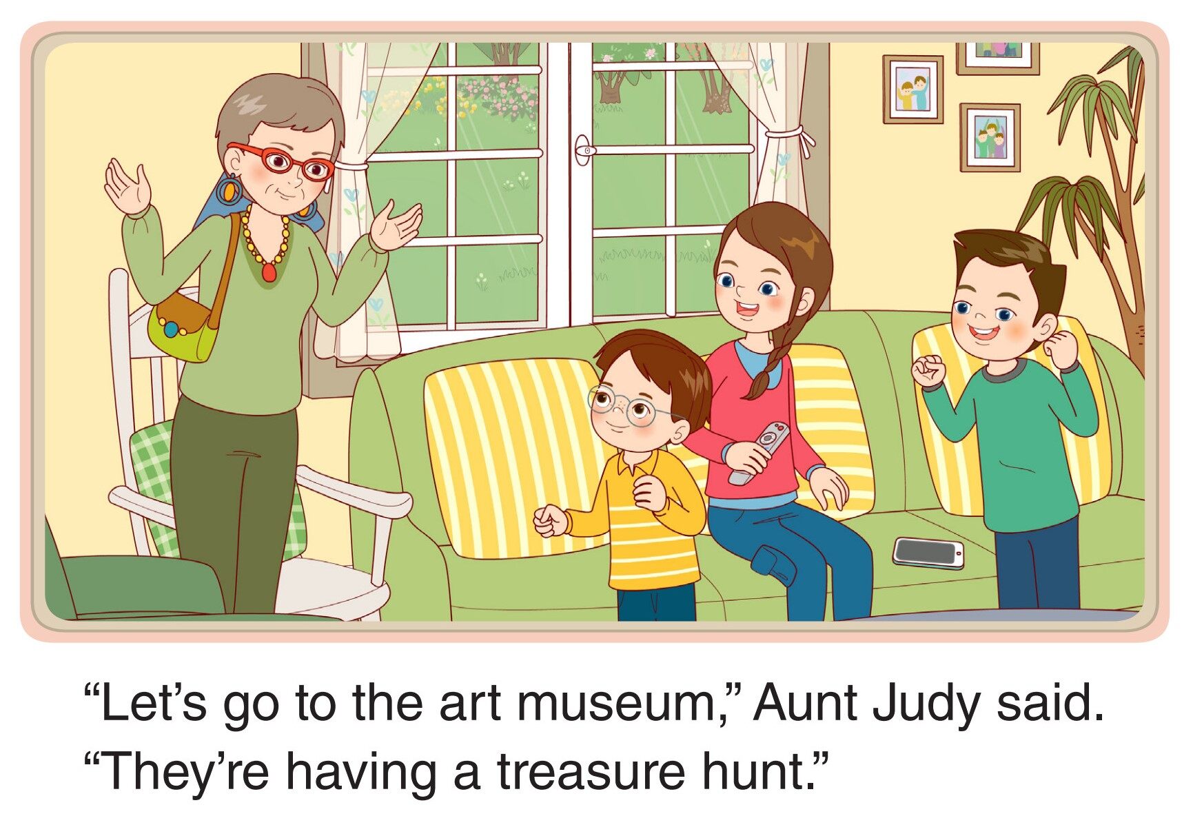 Museum Treasure Hunt绘本故事第2页