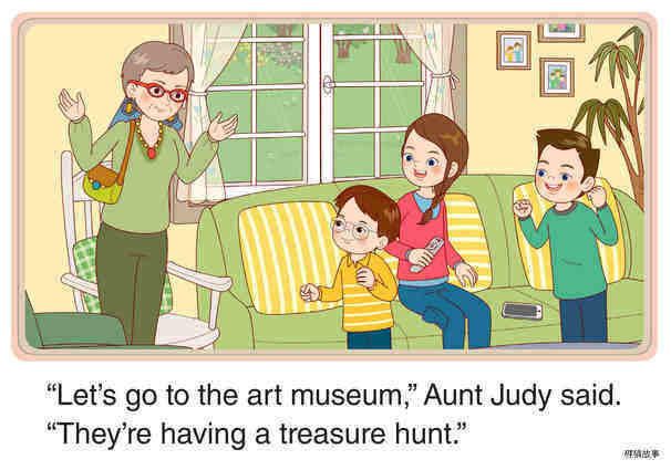 Museum Treasure Hunt绘本故事第2页