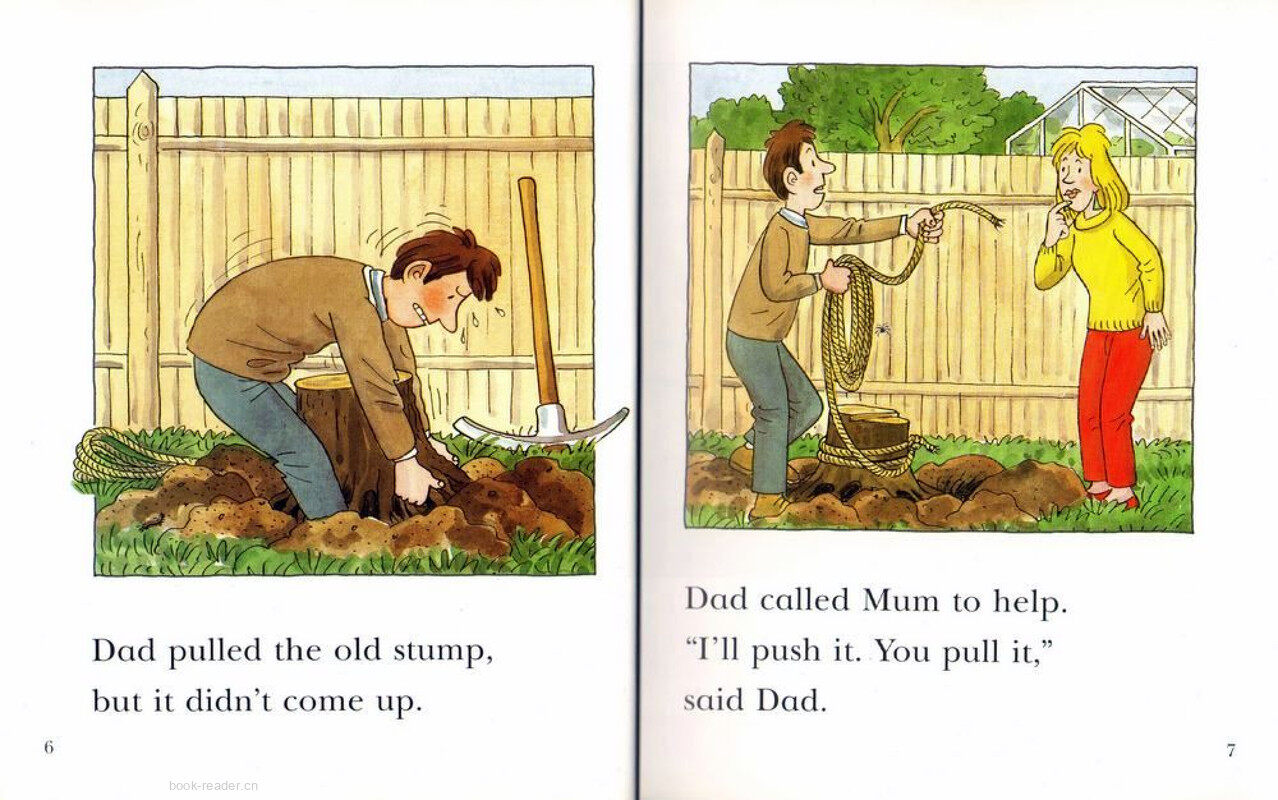 3A The Old Tree Stump绘本故事第4页