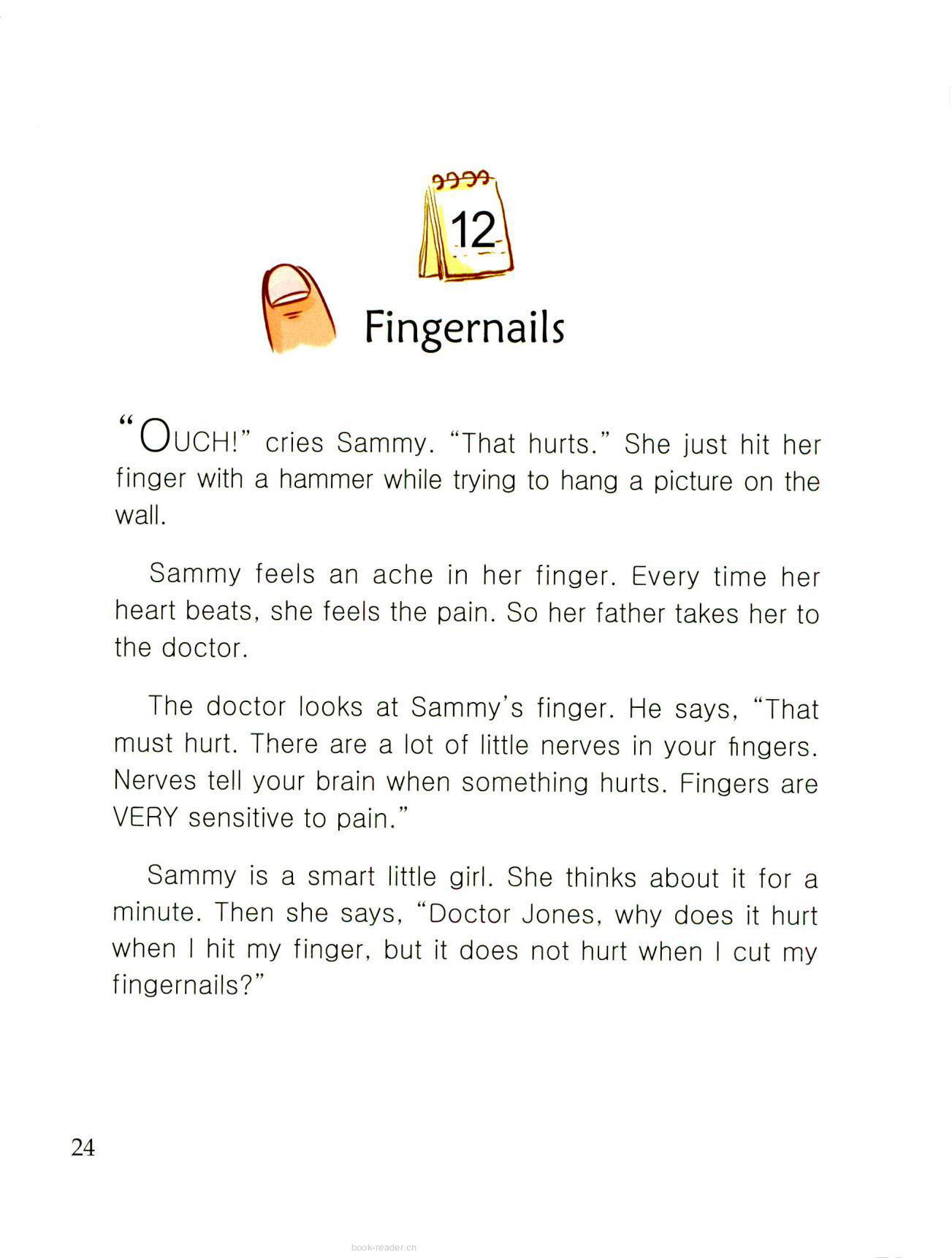 Fingernails绘本故事第2页