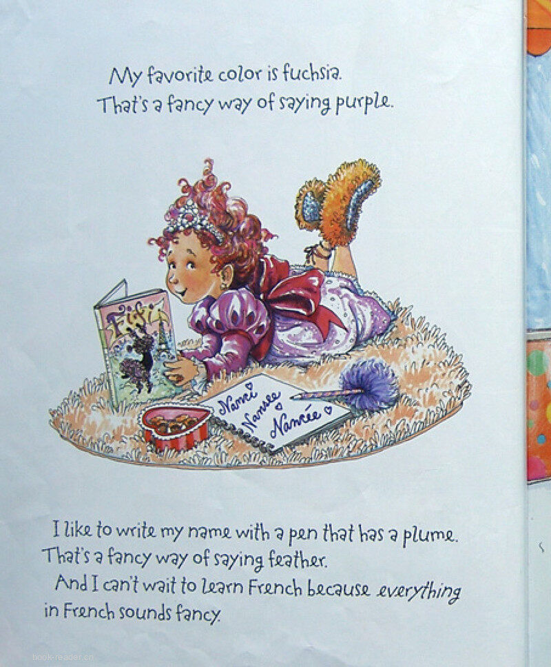 Fancy Nancy绘本故事第5页