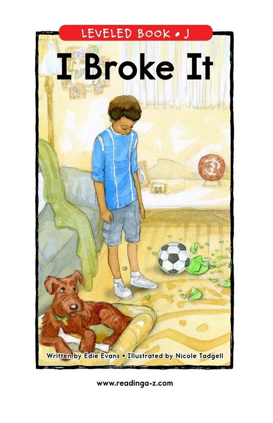 I Broke It绘本故事第2页