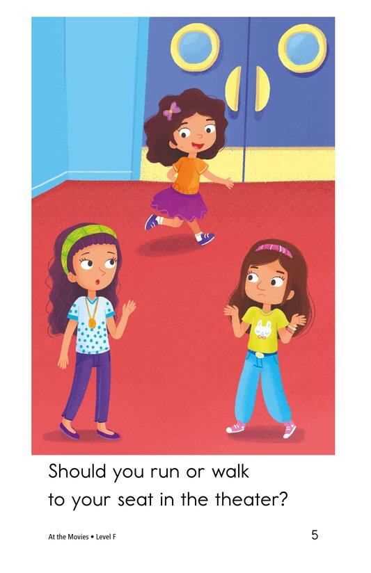 At the Movies绘本故事第5页
