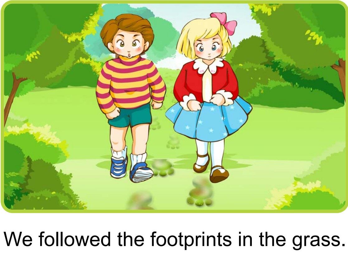 The Footprints绘本故事第5页