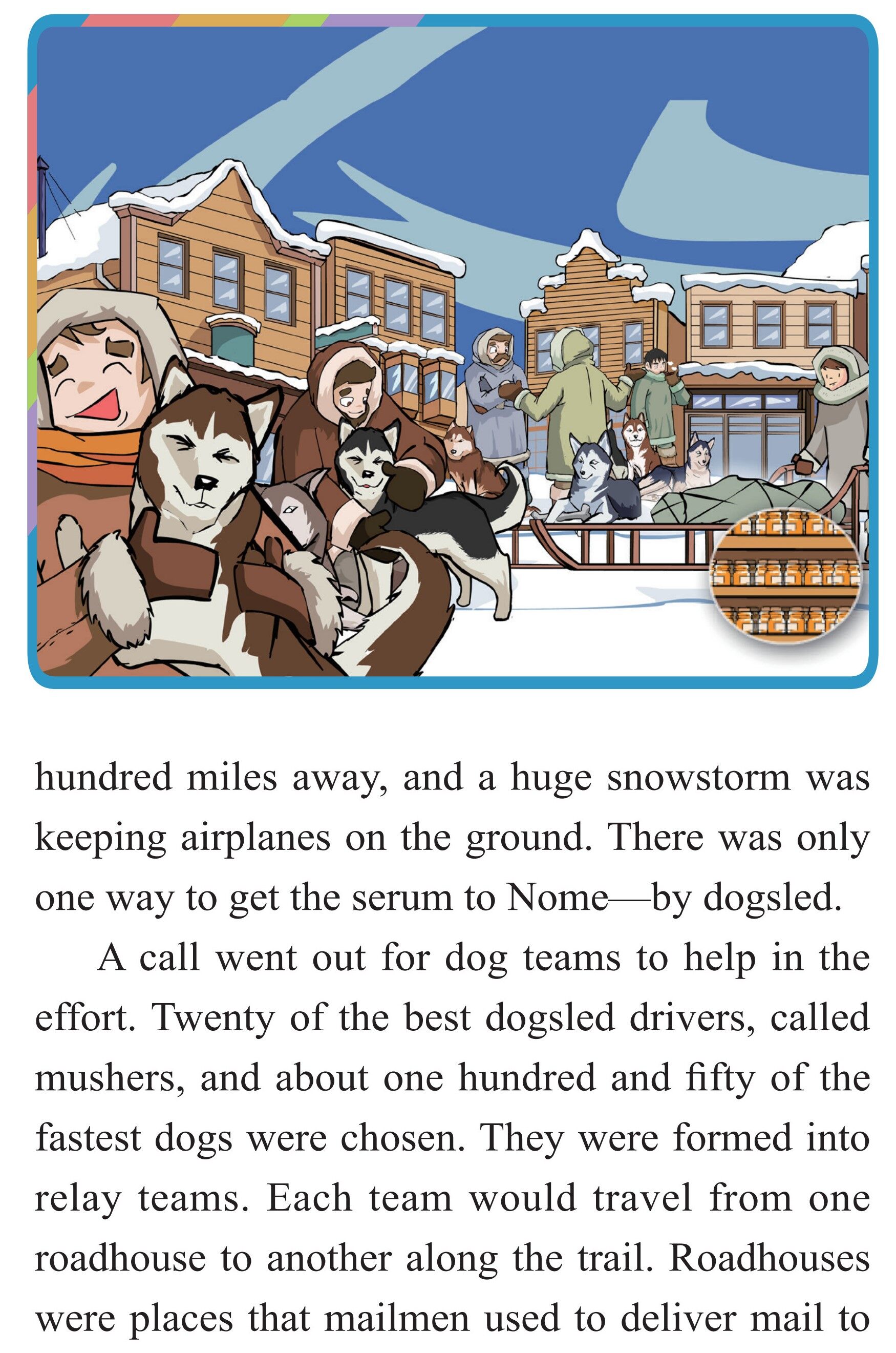 Balto：The Brave Sled Dog绘本故事第4页