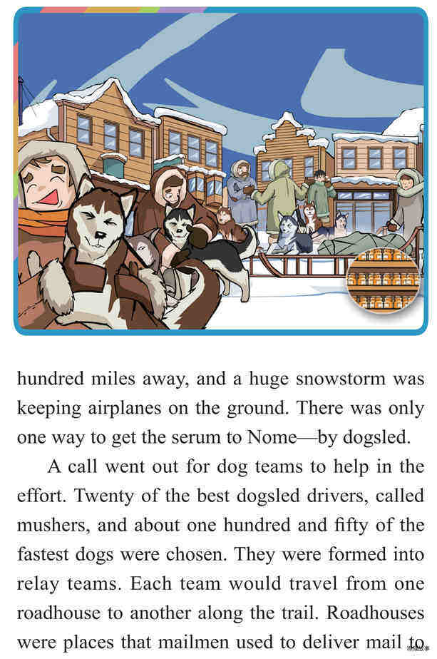 Balto：The Brave Sled Dog绘本故事第4页