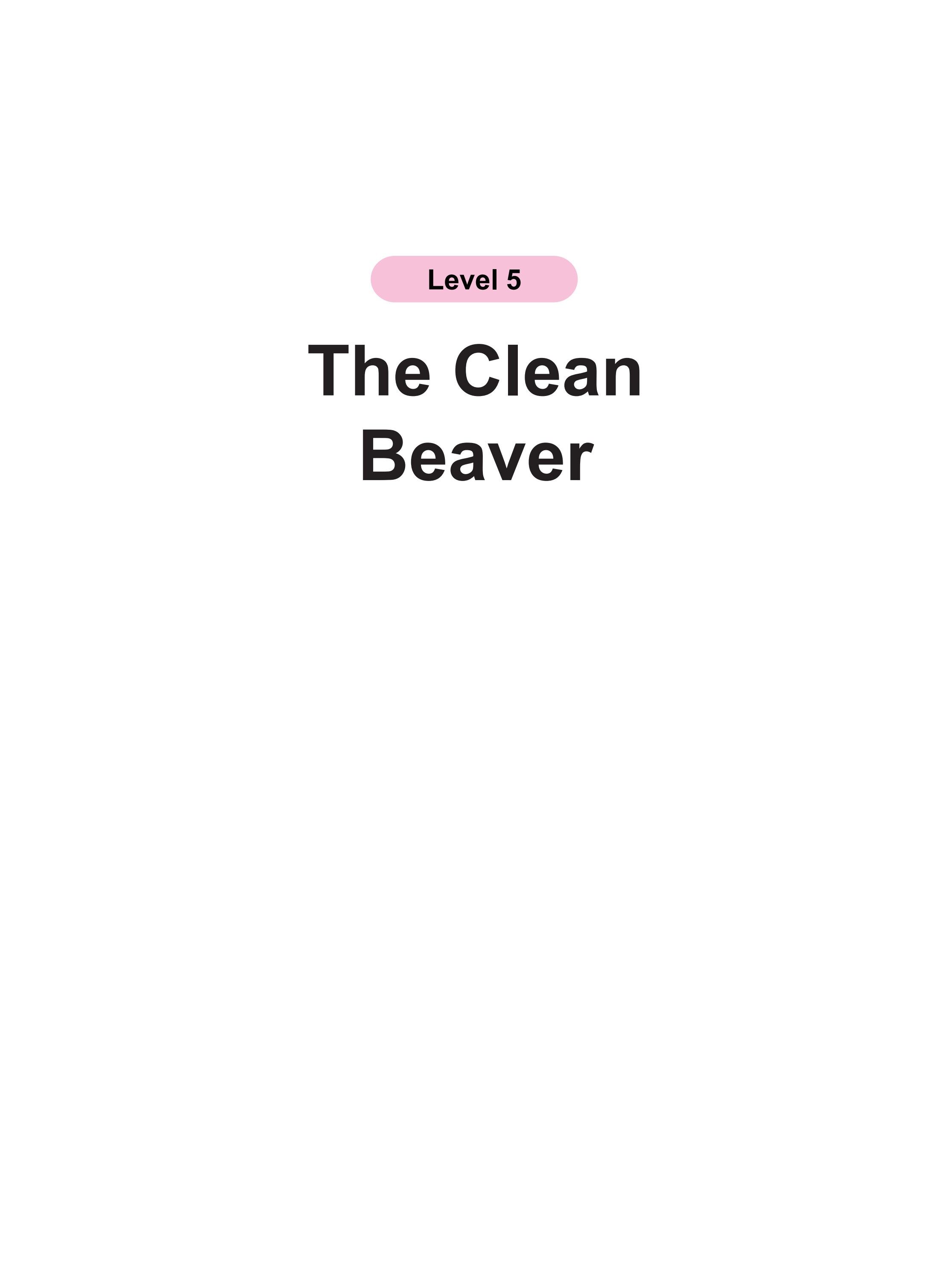 The Clean Beaver绘本故事第2页