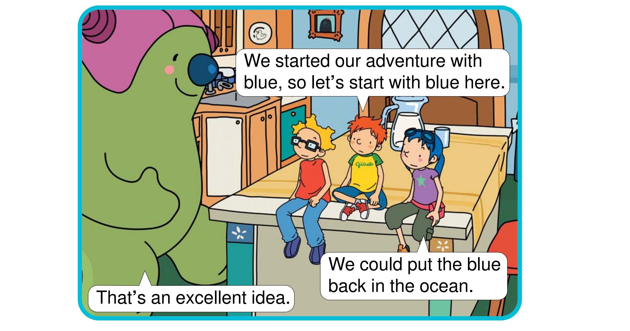 The Surprise Follower绘本故事第5页