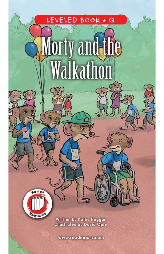 Morty and the Walkathon绘本故事第2页