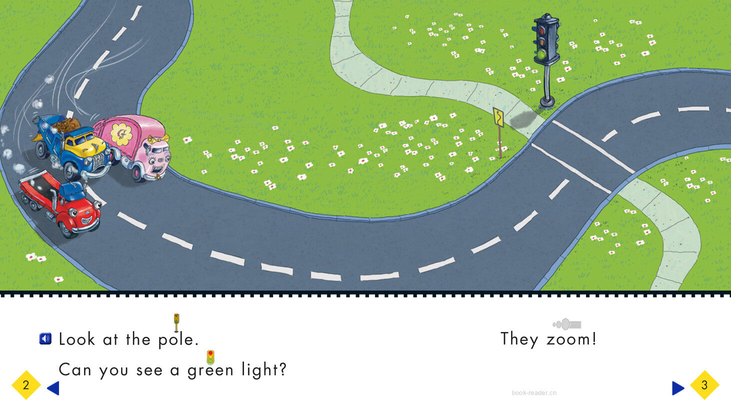 Go and Stop绘本故事第4页