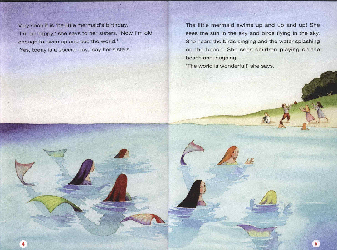 The Little Mermaid绘本故事第4页