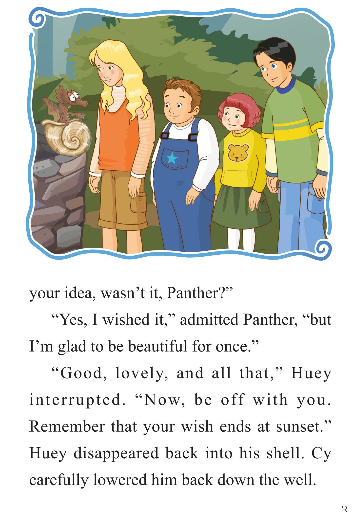 004-The Beautiful Strangers绘本故事第5页