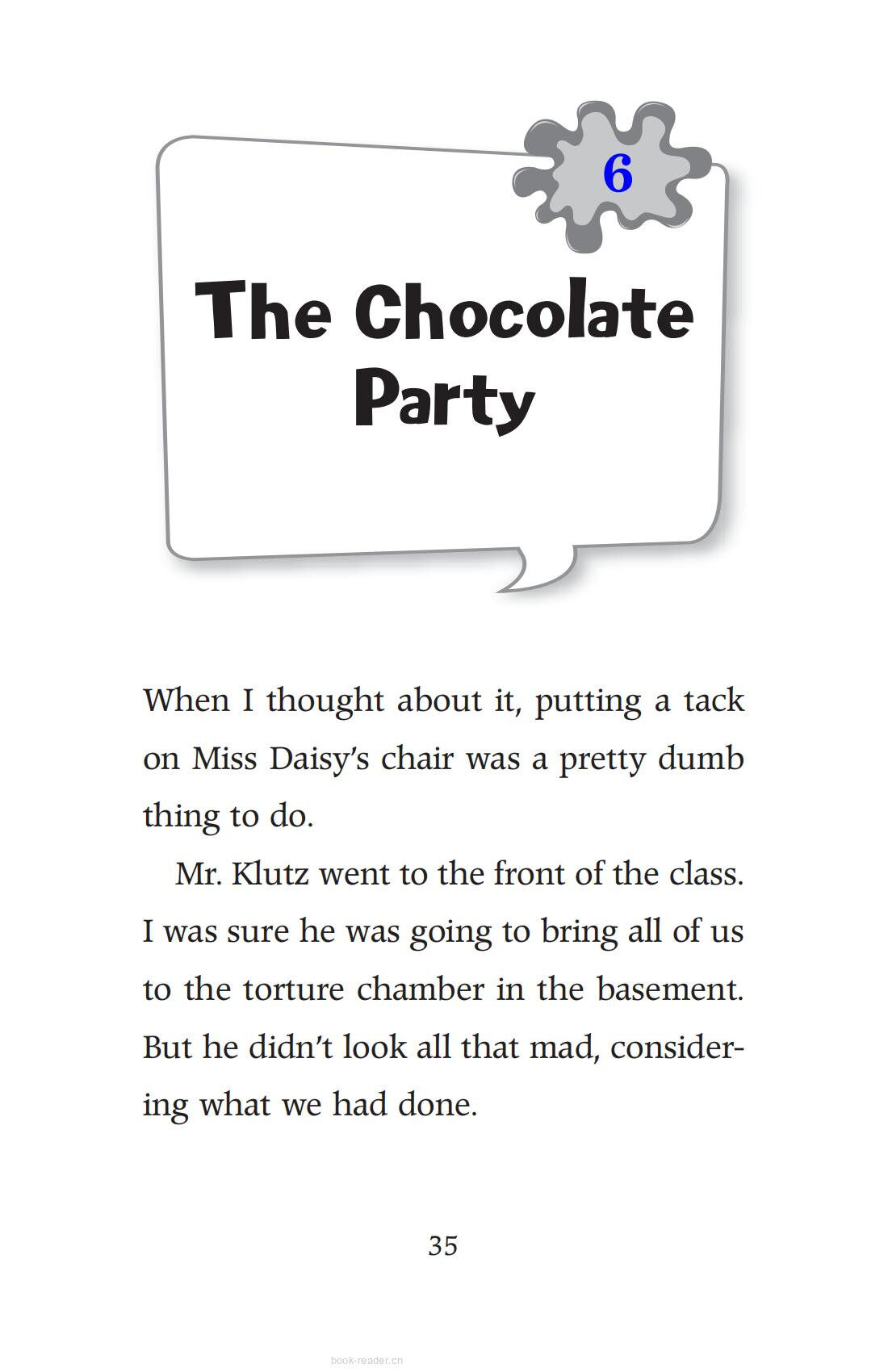 Chapter6 The Chocolate Party绘本故事第2页