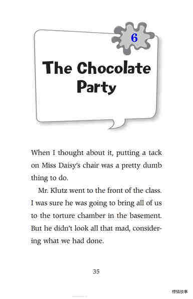 Chapter6 The Chocolate Party绘本故事第2页