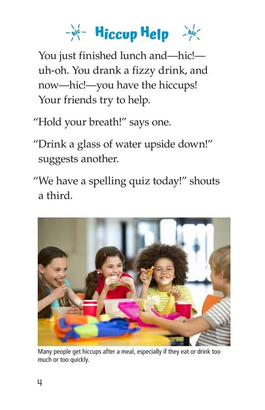 The Science of Hiccups绘本故事第3页