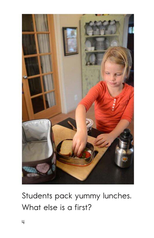 A Day of Firsts绘本故事第4页