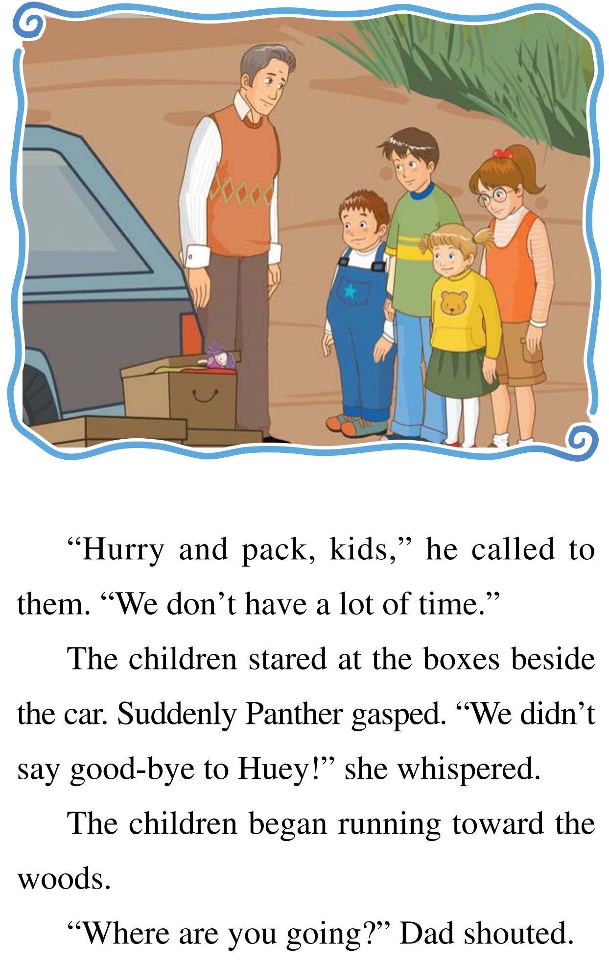 028-Saying Good-Bye绘本故事第5页