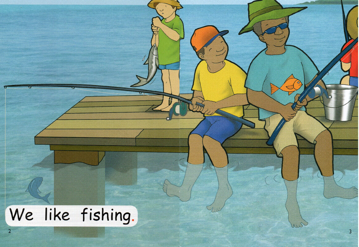 we like fishing绘本故事第3页
