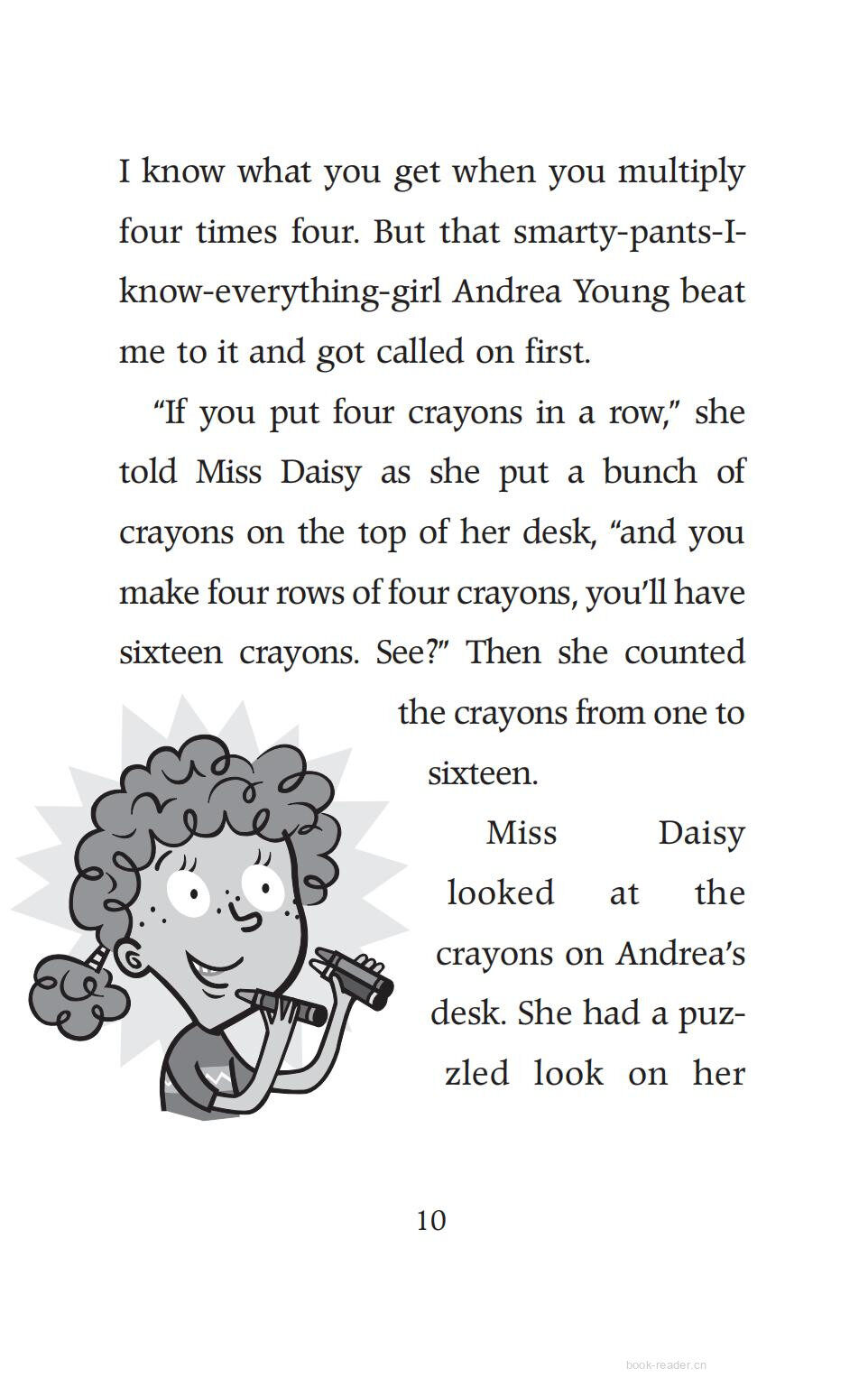 Chapter2 Dumb Miss Daisy and Principal Klutz绘本故事第5页