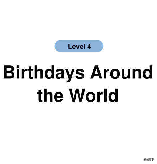 Birthdays Around the World