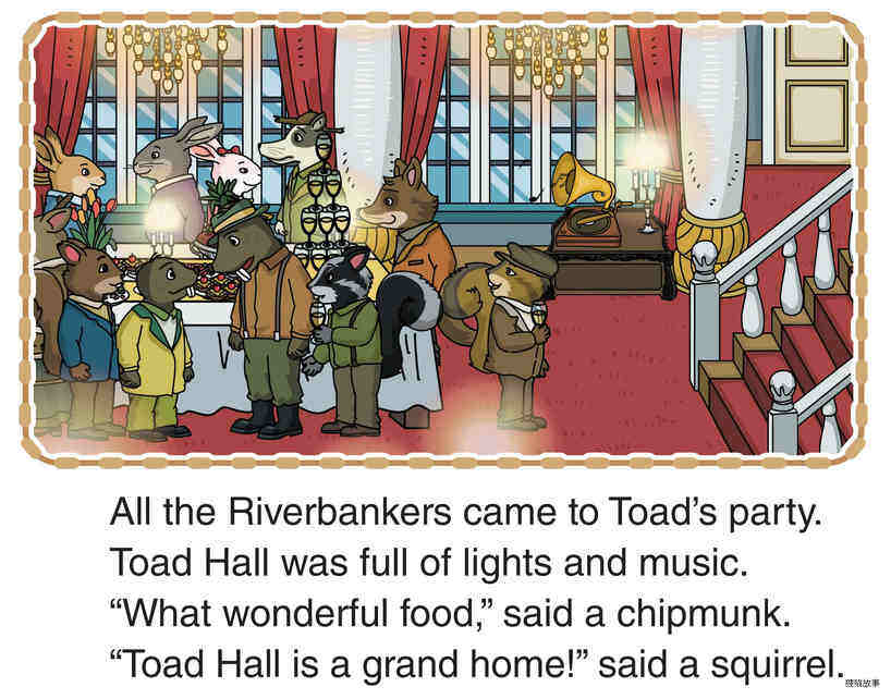 Toad’s Party绘本故事第3页