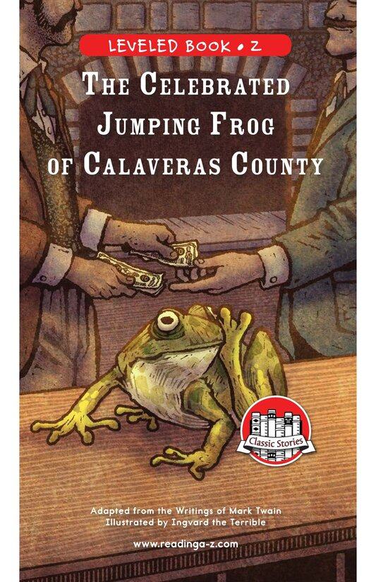 The Celebrated Jumping Frog of Calaveras County绘本故事第2页
