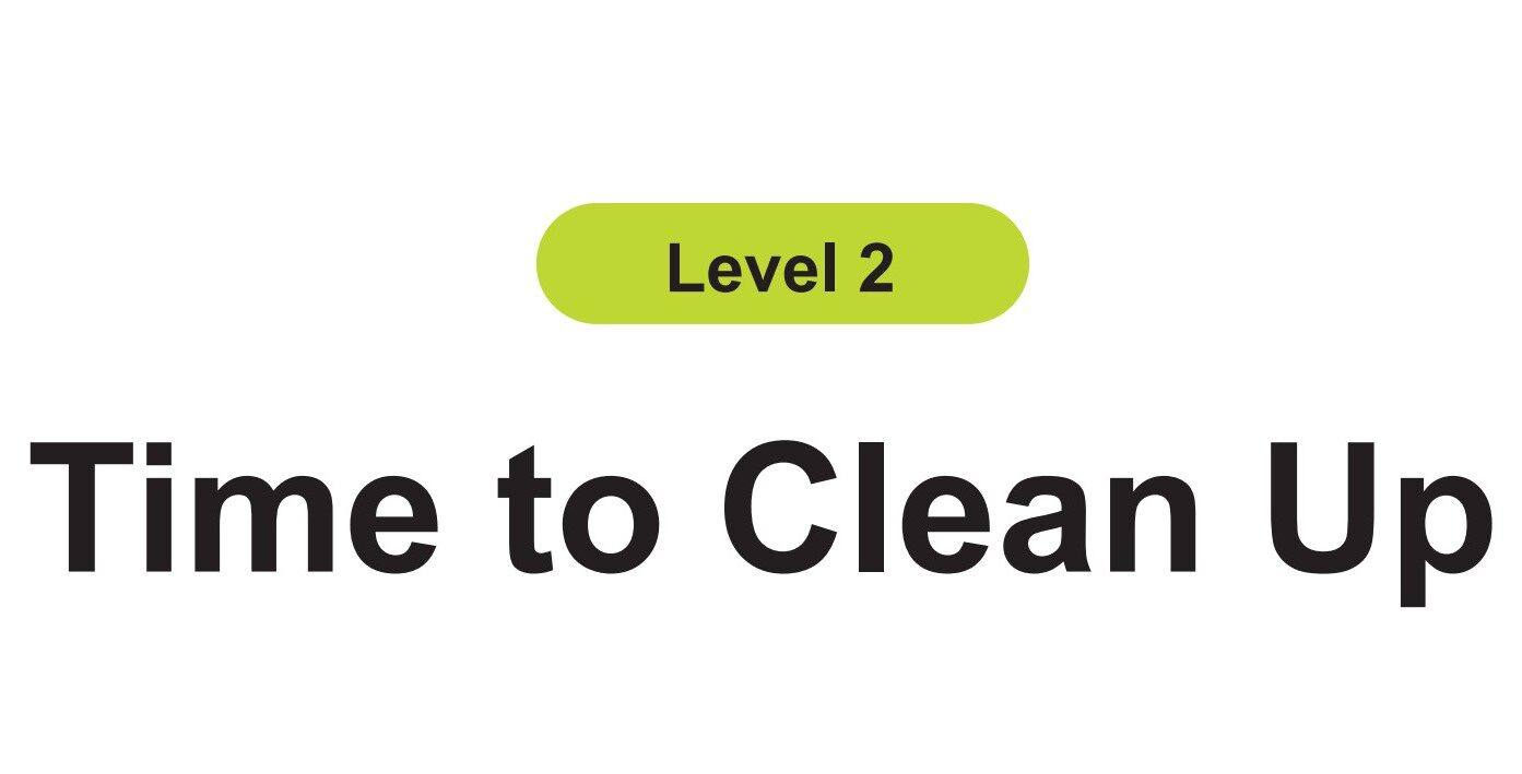 Time to Clean Up绘本故事第2页