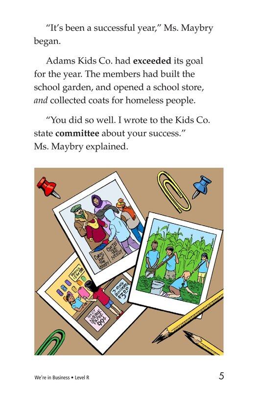 We're in Business绘本故事第4页