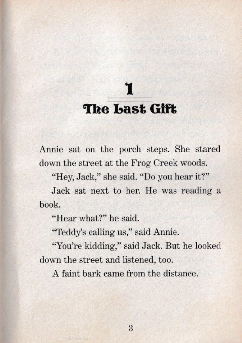 01 The Last Gift绘本故事第3页