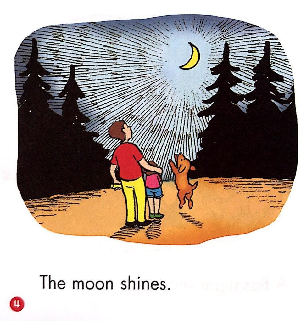 What shines绘本故事第4页