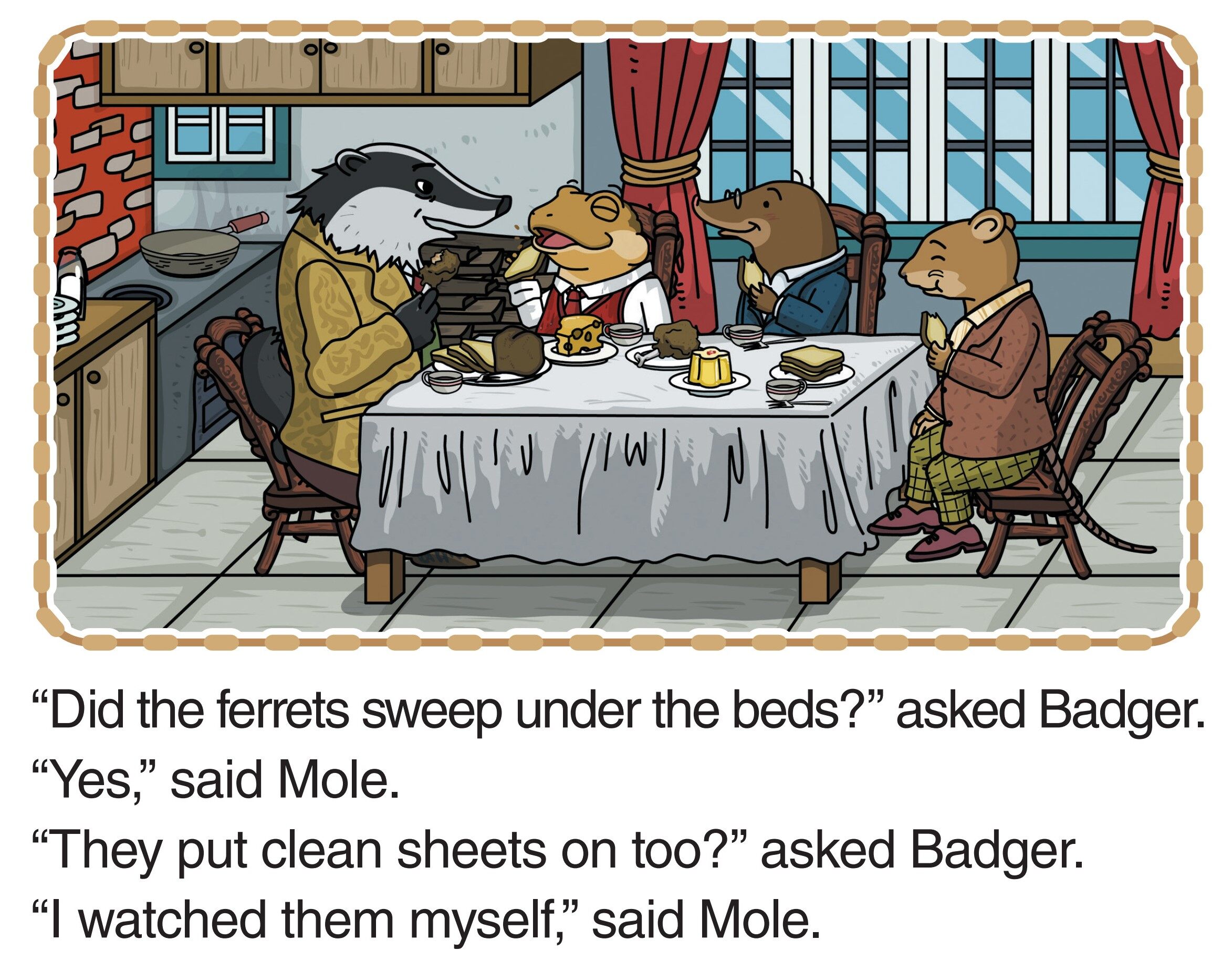 Supper at Home绘本故事第5页