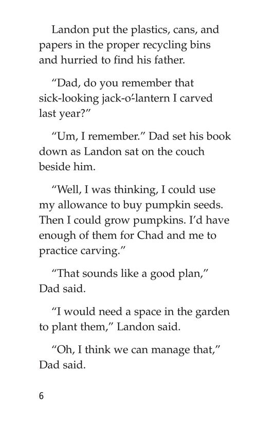 Landon's Pumpkins绘本故事第5页
