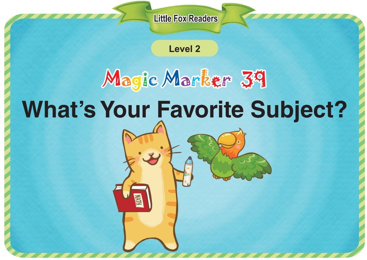 What's Your Favorite Subject绘本故事第2页