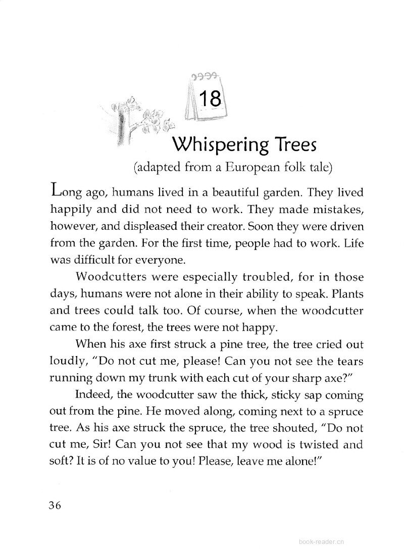 Whispering Trees绘本故事第2页