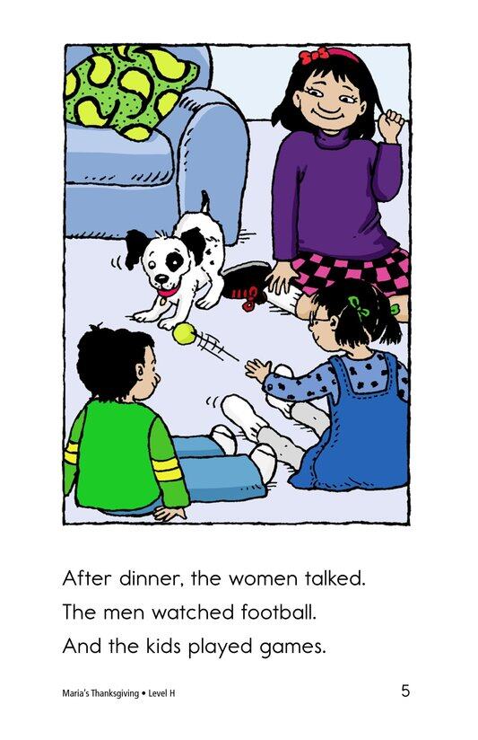 Maria's Thanksgiving绘本故事第5页